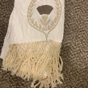 Bohemian style shower curtain!